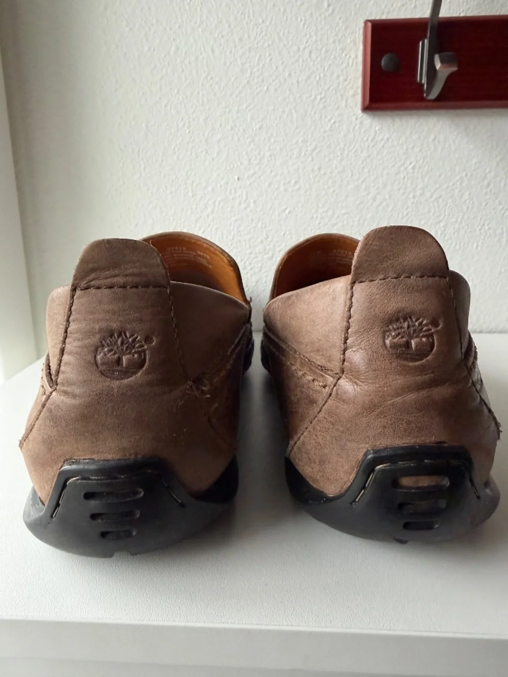 Timberland 97519 Brown Leather Driving Mocs Men’s 11